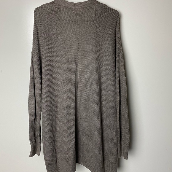 Old Navy ON Long Light Gray Cardigan! - Picture 2 of 2